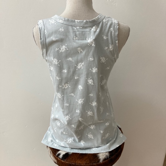 NWT Current Elliott muscle Tee,0,lt blue gray - Picture 5 of 7